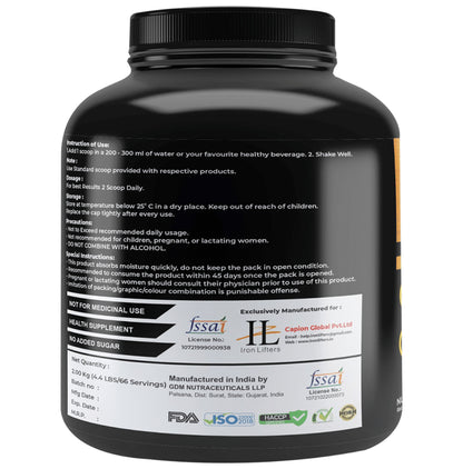 Iron Lifters Concentrate Whey Protien Powder Chocolate