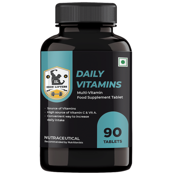 Iron Lifters Daily Vitamin Tablet - Classic Derma