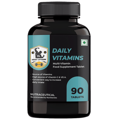 Iron Lifters Daily Vitamin Tablet - Classic Derma