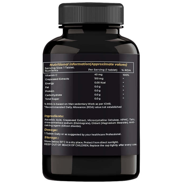 Iron Lifters Grapeseed & Vitamin C Tablet