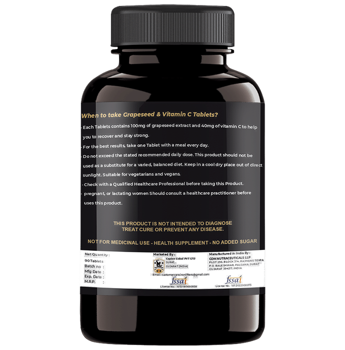 Iron Lifters Grapeseed & Vitamin C Tablet