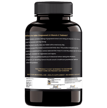 Iron Lifters Grapeseed & Vitamin C Tablet
