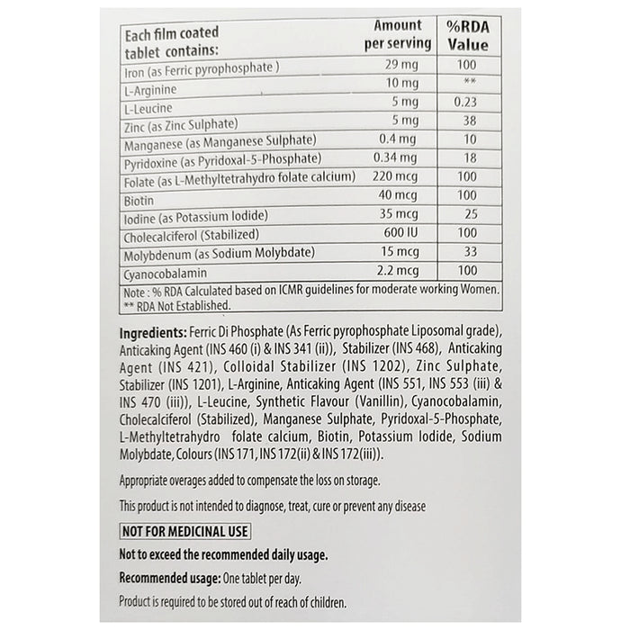 Irozorb Plus Tablet