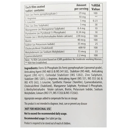 Irozorb Plus Tablet