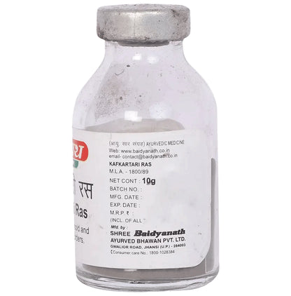 Baidyanath (Jhansi) Kafkartari Ras (10gm Each)