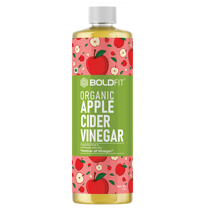 Boldfit Organic Apple Cider Vinegar - Classic Derma