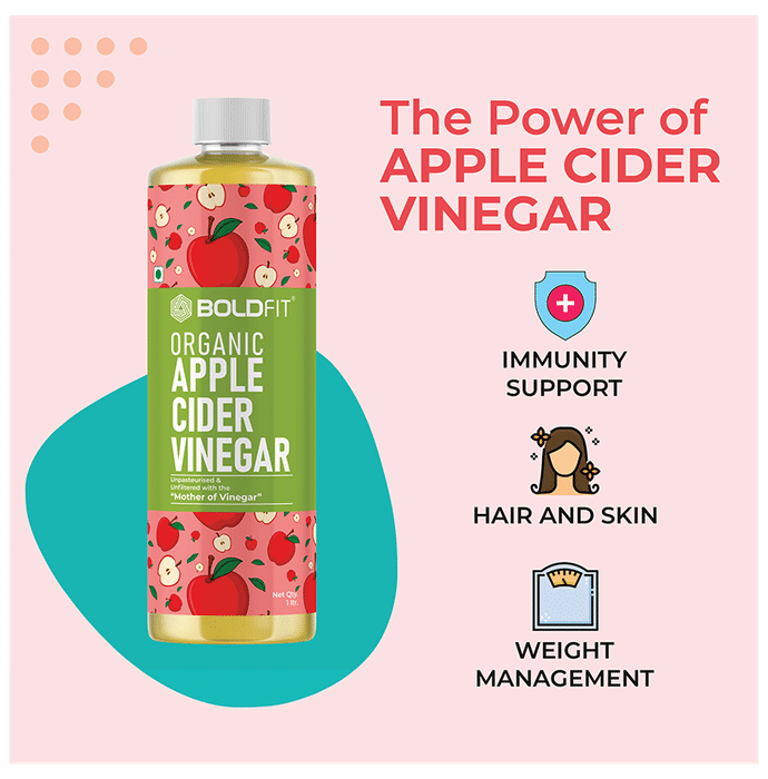 Boldfit Organic Apple Cider Vinegar