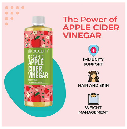 Boldfit Organic Apple Cider Vinegar