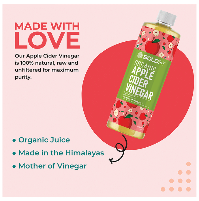 Boldfit Organic Apple Cider Vinegar