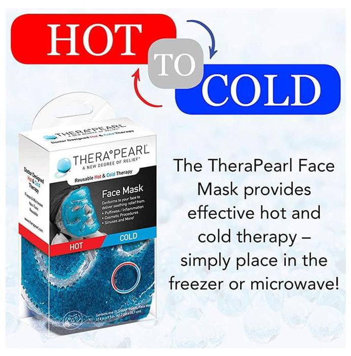 Isha Surgical Thera Pearl Reusable Hot & Cold Therapy Face Mask