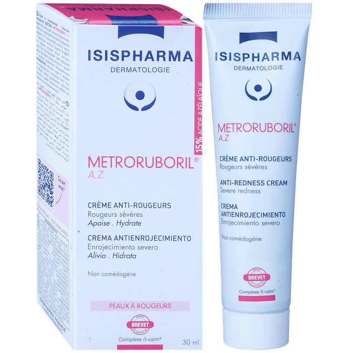 Isispharma Metroruboril A.Z Anti-Redness Cream - Classic Derma