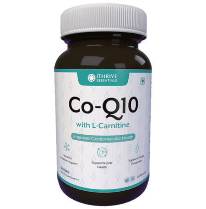 iThrive Essentials Co-Q10 with L-Carnitine Capsule - Classic Derma