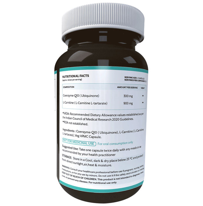 iThrive Essentials Co-Q10 with L-Carnitine Capsule
