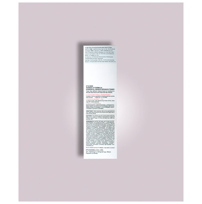 It's Skin Power 10 Formula Powerful Genius Serum In Toner