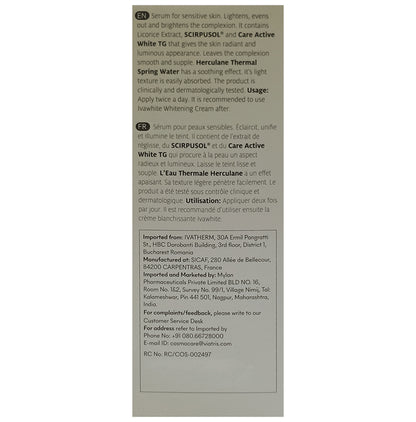 Ivatherm Ivawhite Intensive Whitening Serum