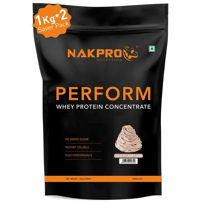 Nakpro Nutrition Perform Whey Protein Concentrate Chocolate Cream - Classic Derma