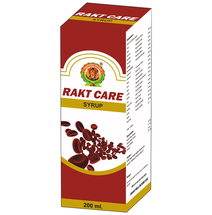 Jagdamba Herbal Rakt Care Syrup - Classic Derma