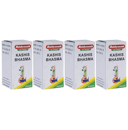 Baidyanath (Jhansi) Kashis Bhasma (10gm Each) - Classic Derma