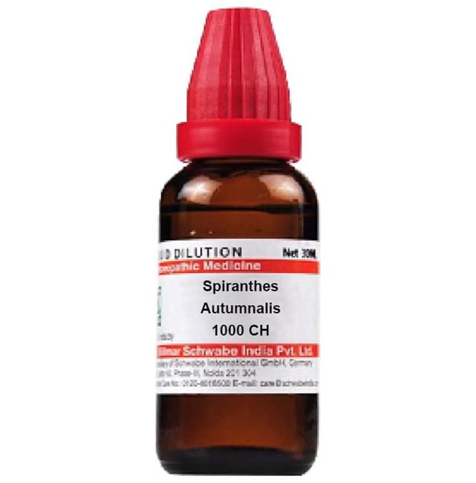 Dr Willmar Schwabe India Spiranthes Autumnalis Dilution 1000 CH - Classic Derma