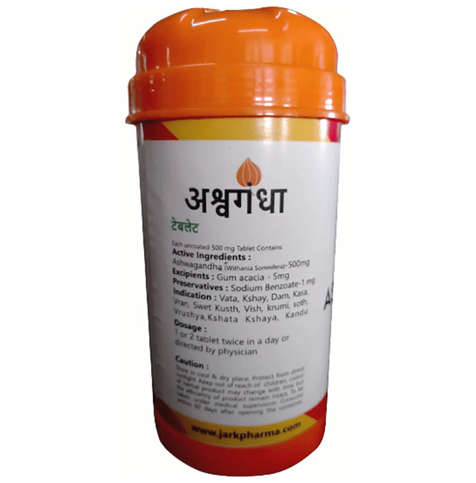 Jark Pharma Ashwagandha 500mg Tablet