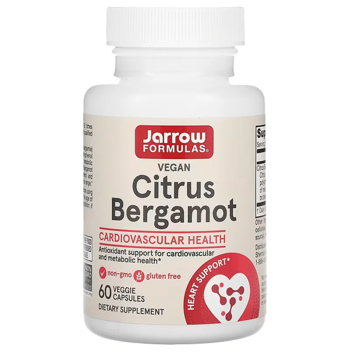 Jarrow Formulas Vegan Citrus Bergamot Veggie Capsules - Classic Derma