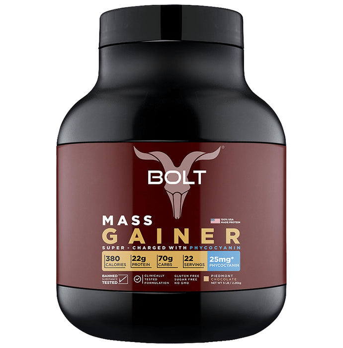 Bolt Mass Gainer Piedmont Chocolate - Classic Derma
