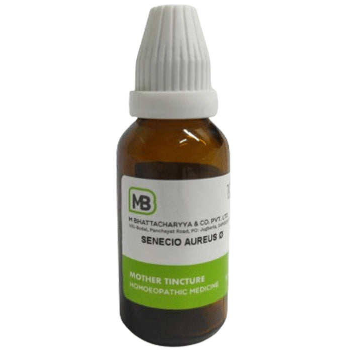 M Bhattacharyya & Co Pvt Ltd Senecio Aureus Mother Tincture Q - Classic Derma