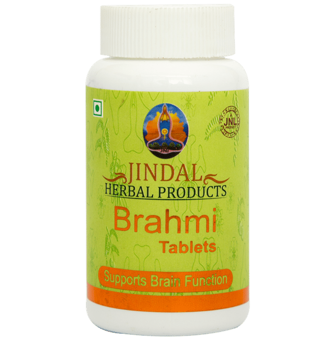 Jindal Herbal Brahmi Tablets (60 Each) Buy 2 Get 1 Free - Classic Derma