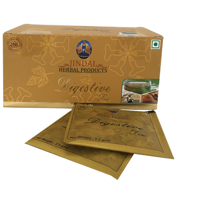 Jindal Herbal Digestive Tea (25 Sachets Each) Buy 2 Get 1 Free - Classic Derma
