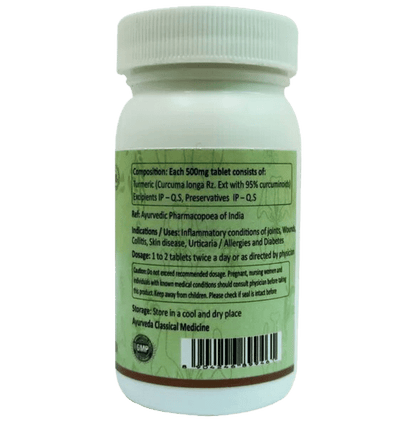 Jindal Herbal Haridra Tablet (60 Each) Buy 2 Get 1 Free