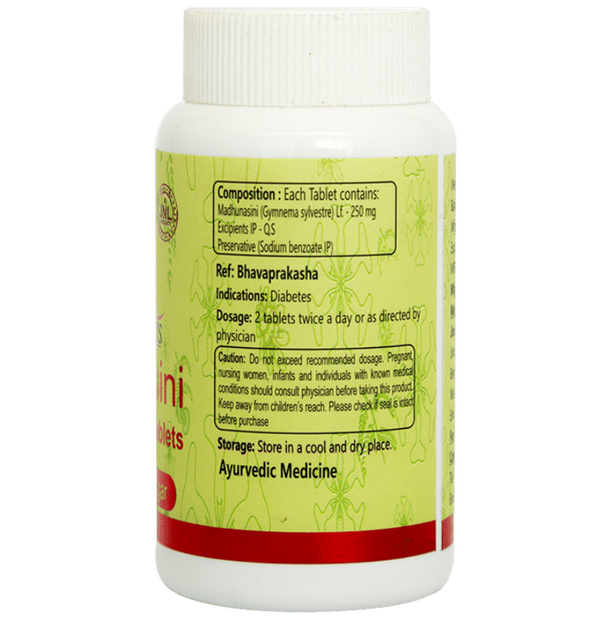 Jindal Herbal Madhunasini Tablet (60 Each) Buy 2 Get 1 Free