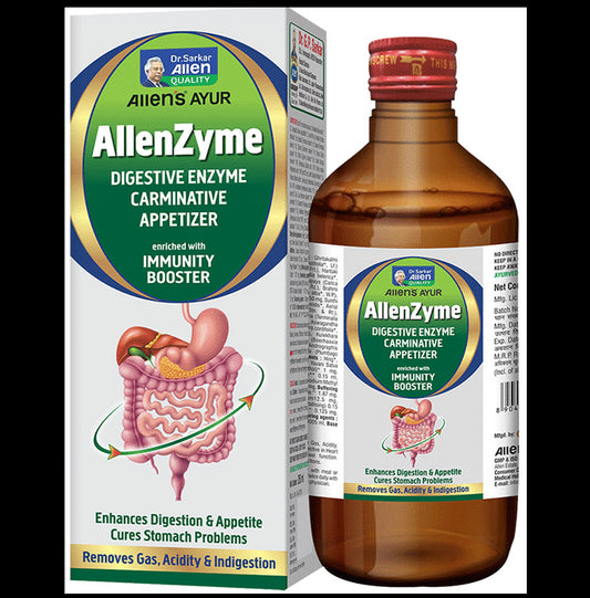 Allen Laboratories Allenzyme Digestive Enzyme Carminative Appetizer - Classic Derma