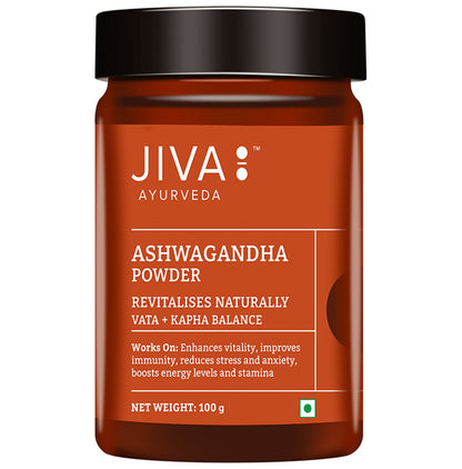 Jiva Ayurveda Ashwagandha Powder (100gm Each) - Classic Derma