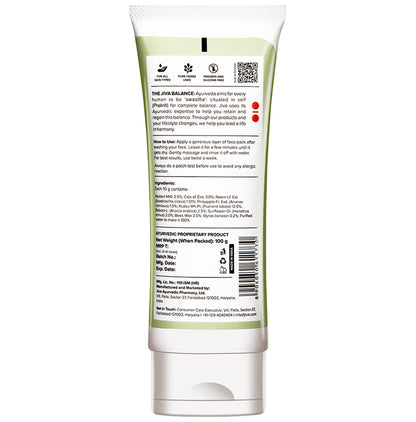 Jiva Ayurveda Neem Mud Pack Natural Cleanser (100gm Each)