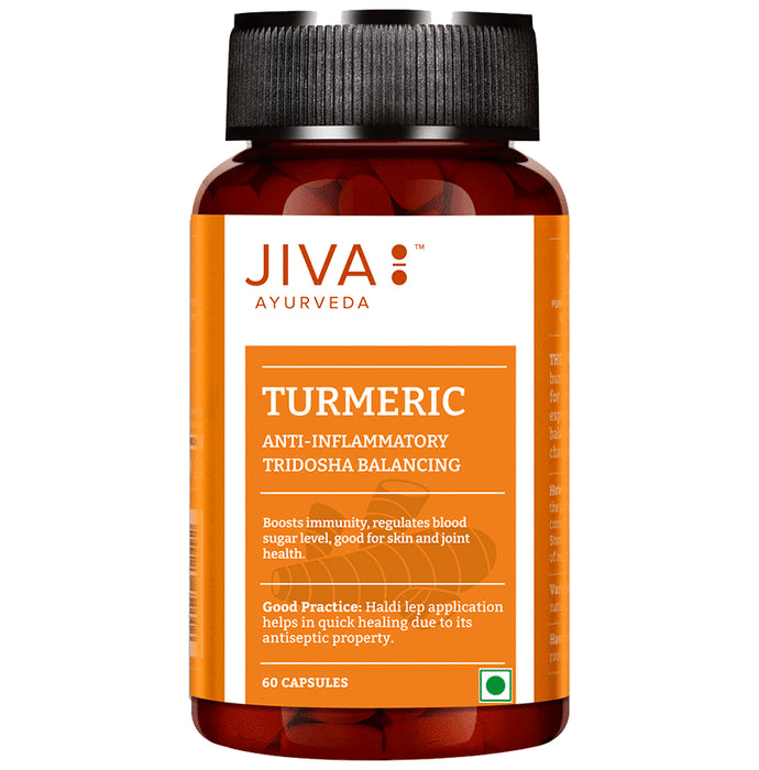 Jiva Ayurveda Turmeric Capsule - Classic Derma