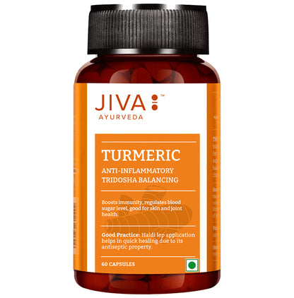 Jiva Ayurveda Turmeric Capsule - Classic Derma