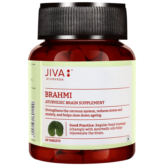 Jiva Brahmi Tablet | Supports Brain Health - Classic Derma