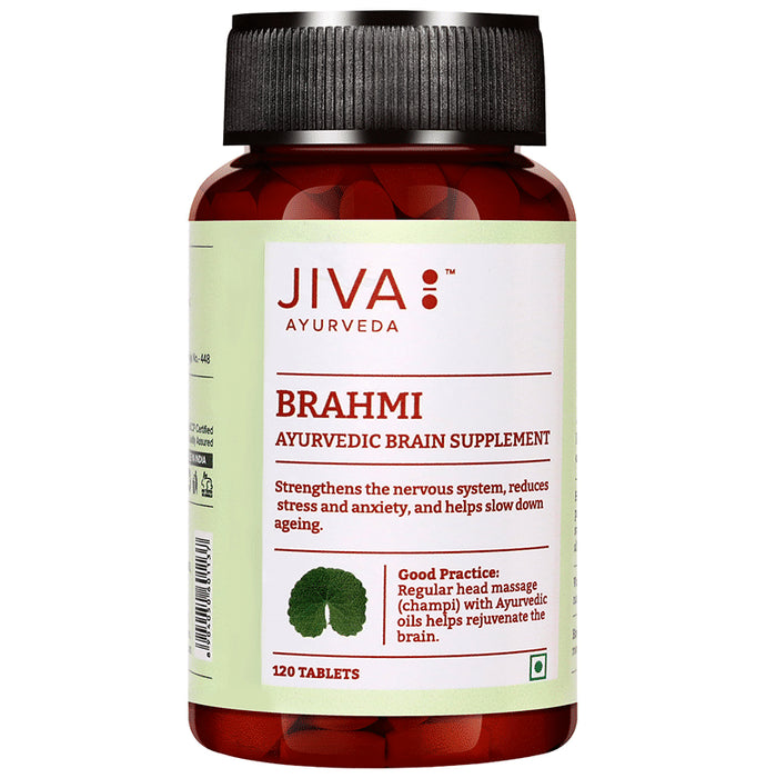 Jiva Brahmi Tablet | Supports Brain Health - Classic Derma