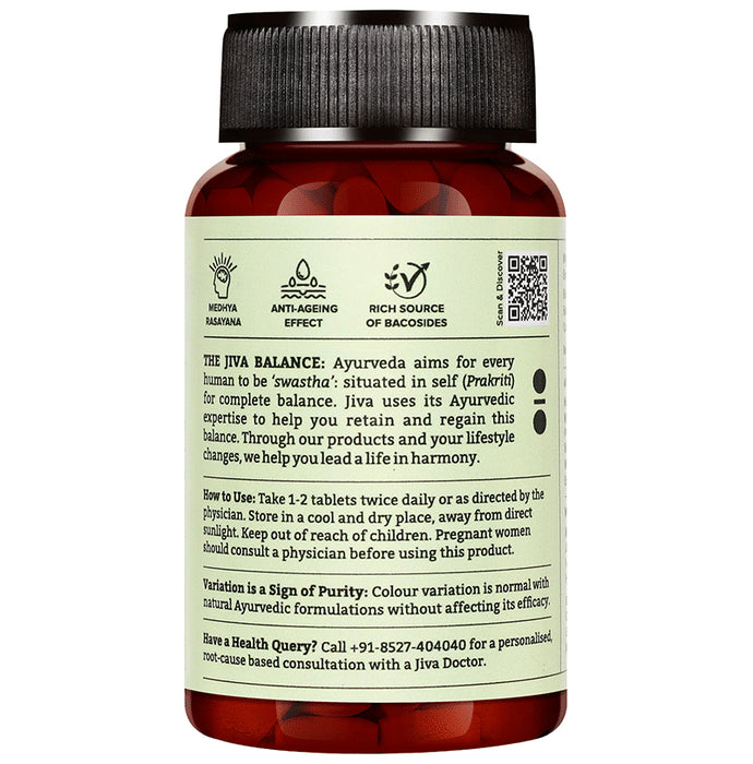 Jiva Brahmi Tablet | Supports Brain Health