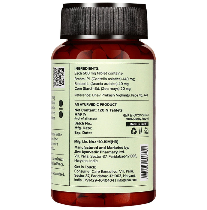 Jiva Brahmi Tablet | Supports Brain Health