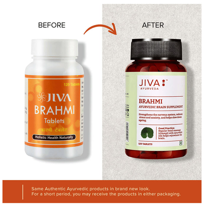 Jiva Brahmi Tablet | Supports Brain Health