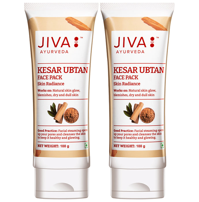 Jiva Kesar Ubtan Face Pack Skin Radiance (100gm Each)