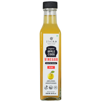 Jivika Naturals Organic Apple Cider Vinegar with The Mother Raw - Classic Derma