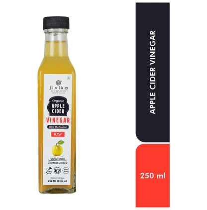 Jivika Naturals Organic Apple Cider Vinegar with The Mother Raw