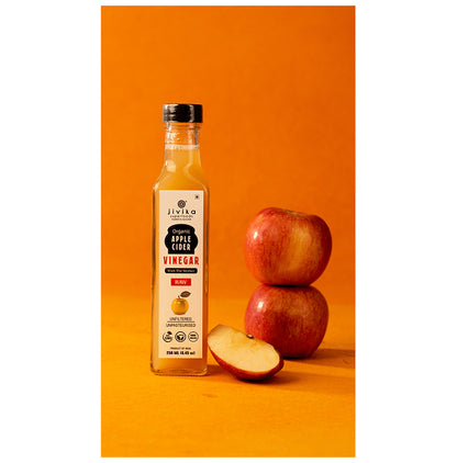 Jivika Naturals Organic Apple Cider Vinegar with The Mother Raw