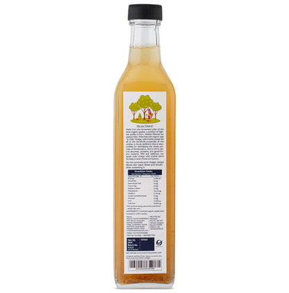 Jivika Naturals Organic Apple Cider Vinegar with The Mother Raw