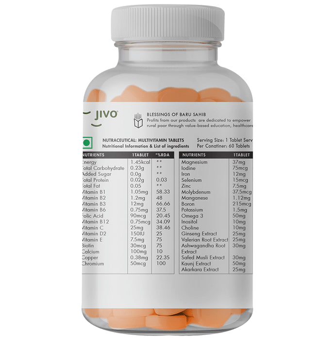 Jivo Multi-Vitamins for Men 1000mg Tablet