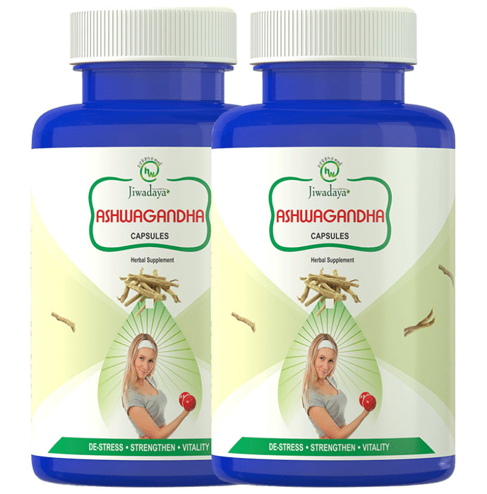 Jiwadaya Ashwagandha Capsule (30 Each) - Classic Derma