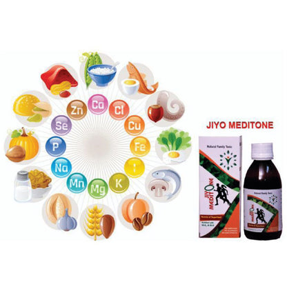 Jiyo Meditone Natural Family Tonic(120ml Each)