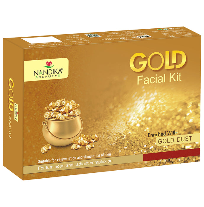 Nandika Beauty Gold Facial Kit - Classic Derma